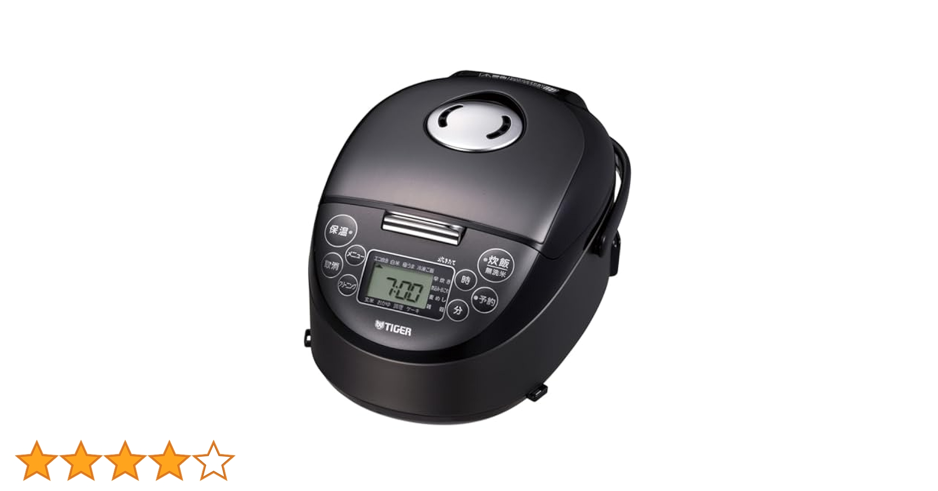 ★タイガーIH炊飯器 ◇JPF-G055-KL スチールブラック ◇ 3合炊き タイガー IHジャー炊飯器 炊きたて 炊飯器 3合炊き JPF-G055-KL